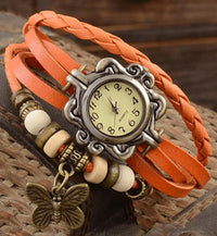 Sabine Vintage Watch in Orange
