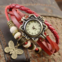 Sabine Vintage Watch in Red