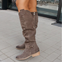 Tanja | Women's Fall Over The Knee Zip Boots