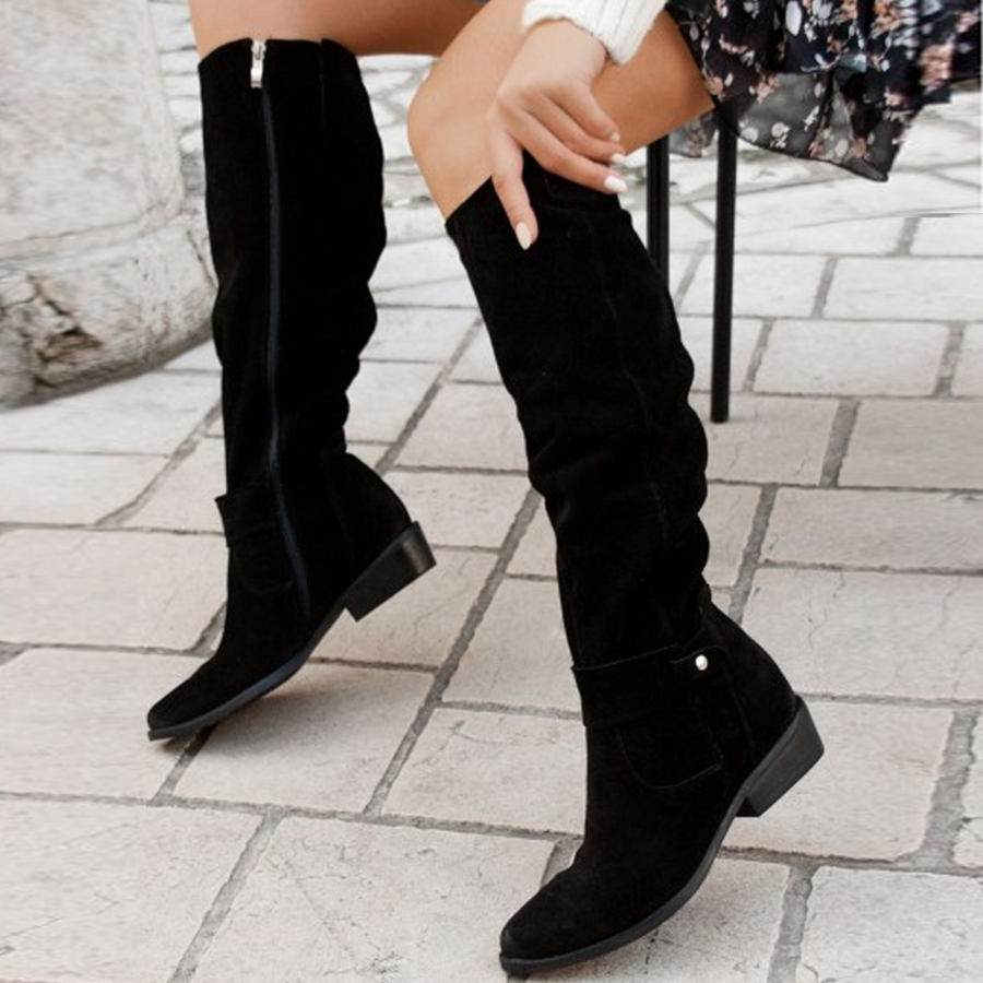 Tanja | Women's Fall Over The Knee Zip Boots