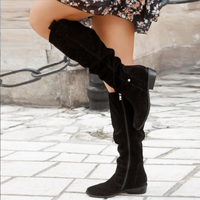 Tanja | Women's Fall Over The Knee Zip Boots