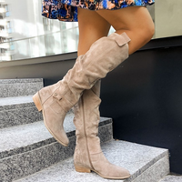 Tanja | Women's Fall Over The Knee Zip Boots