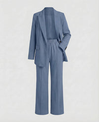 Sadie Elegant Blazer in Blue