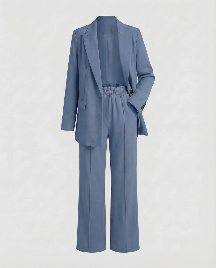 Sadie Elegant Blazer in Blue