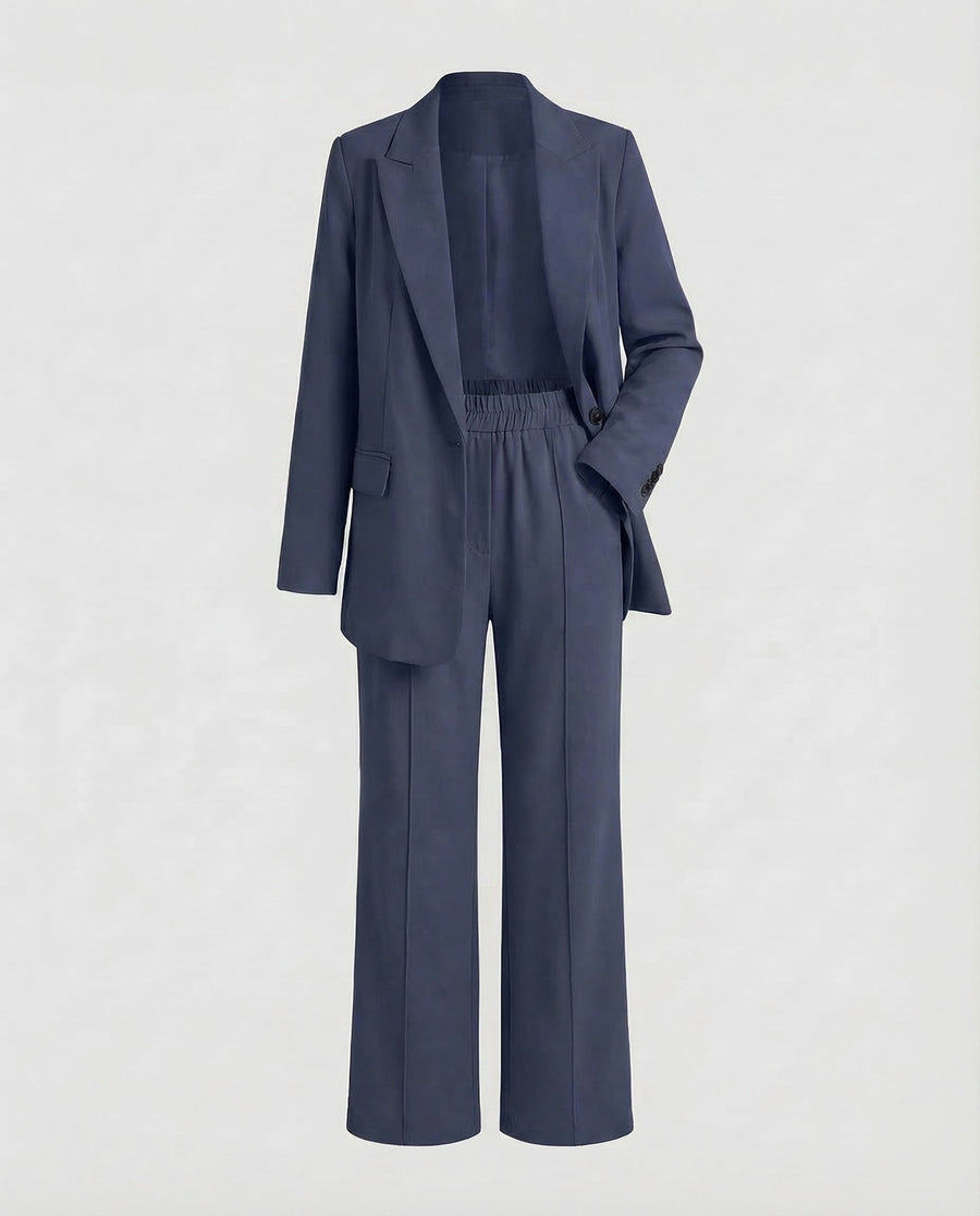 Sadie Elegant Blazer in Navy