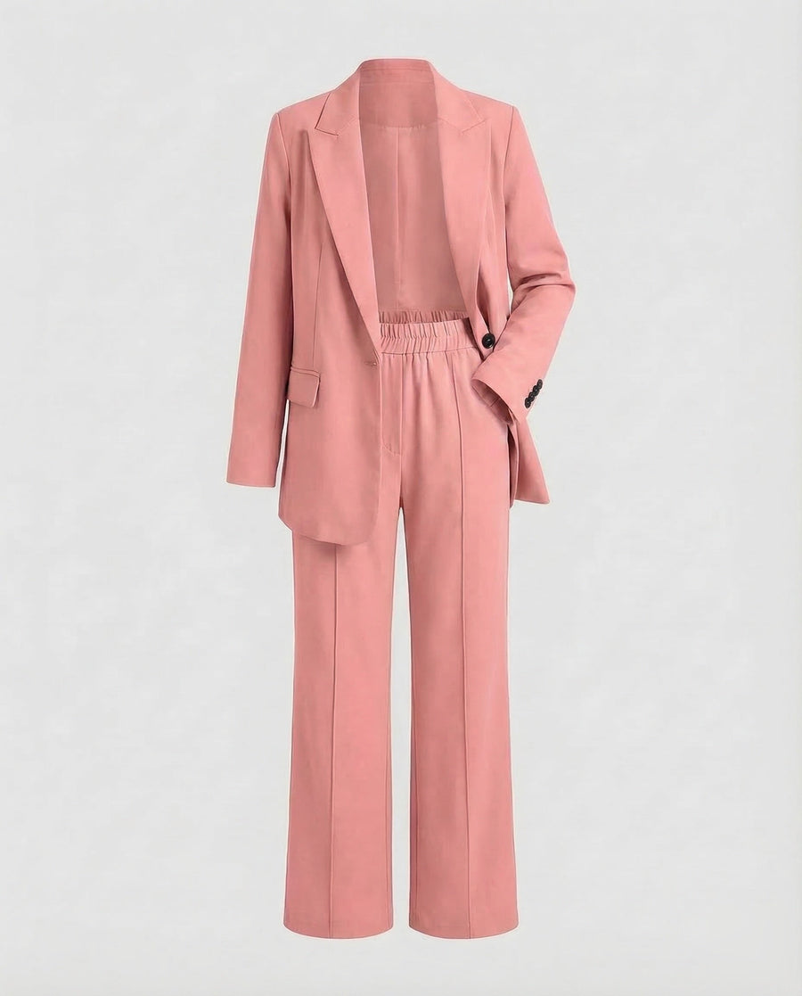 Sadie Elegant Blazer in Pink