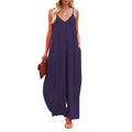 Sadie Elegant Jumpsuit with V-Neck and Pockets