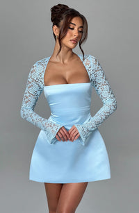 Kiara Mini Dress – Blue