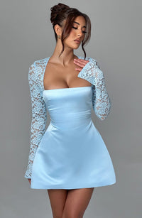 Kiara Mini Dress – Blue