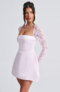 Kiara Mini Dress – Blush