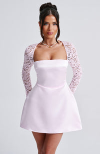 Kiara Mini Dress – Blush
