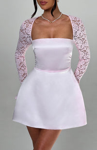 Kiara Mini Dress – Blush