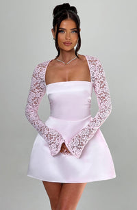 Kiara Mini Dress – Blush