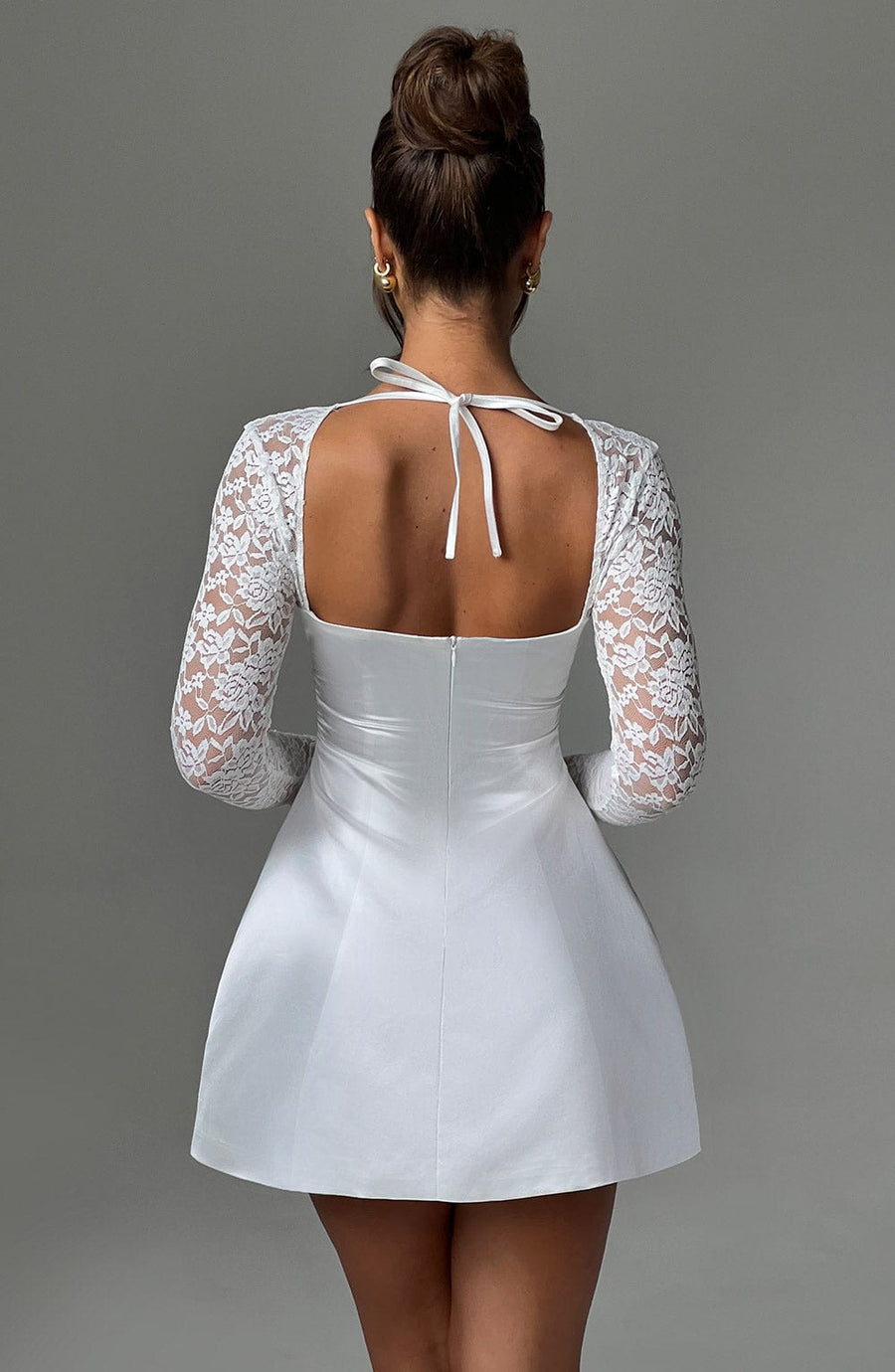 Kiara Mini Dress – Ivory