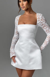 Kiara Mini Dress – Ivory