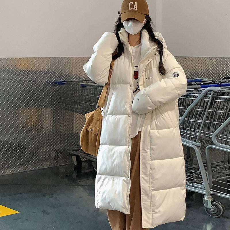 Sadie Quilted Jacket with Hood in Khaki