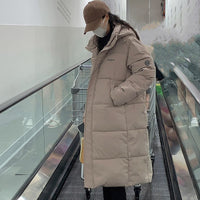 Sadie Quilted Jacket with Hood in Khaki