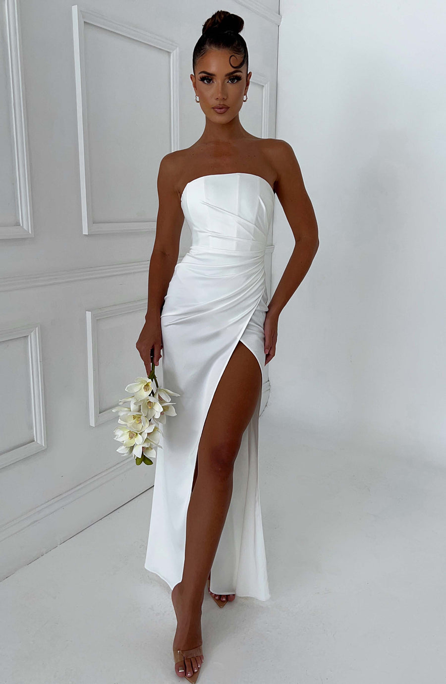 Marion Maxi Dress – Ivory