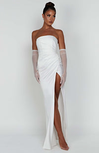 Marion Maxi Dress – Ivory