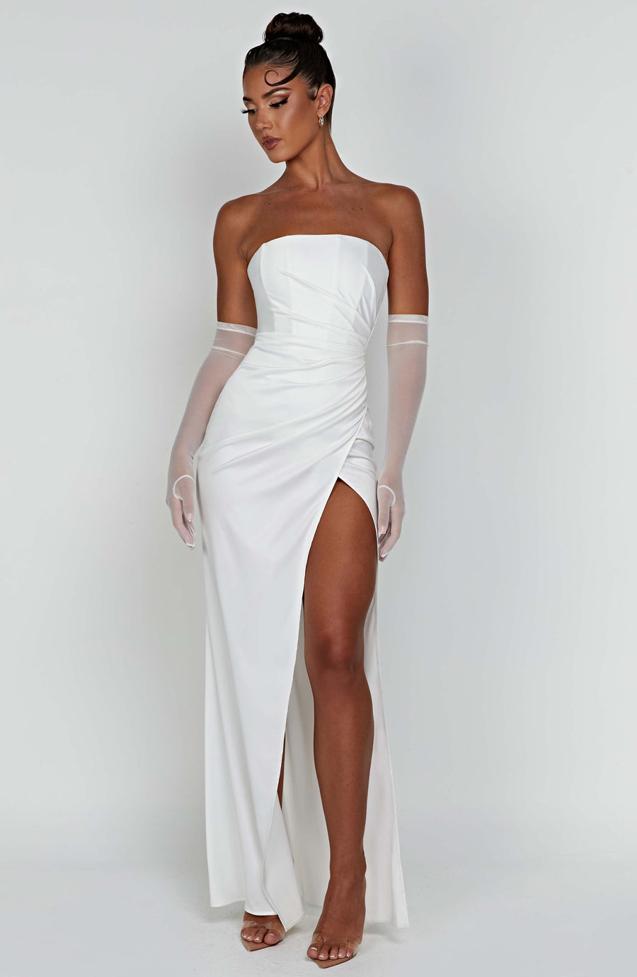 Marion Maxi Dress – Ivory
