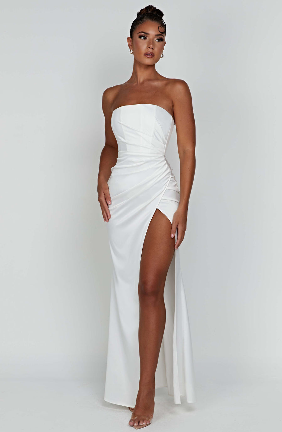 Marion Maxi Dress – Ivory