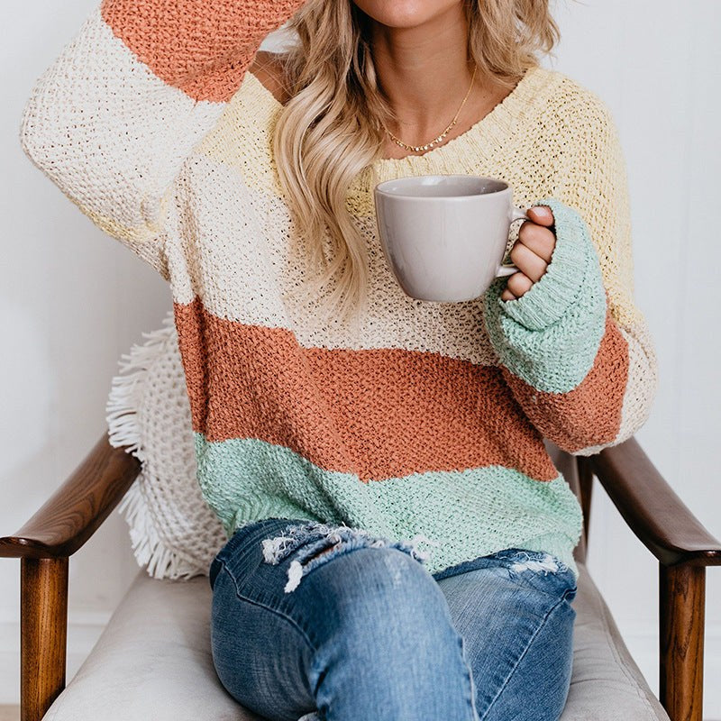 Sage Casual Knit Sweater
