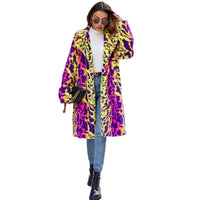 Sage Coat in Multicolour