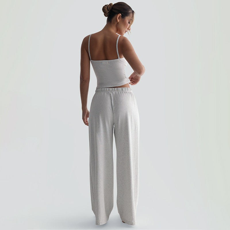 Sage Trousers in Wine Red
