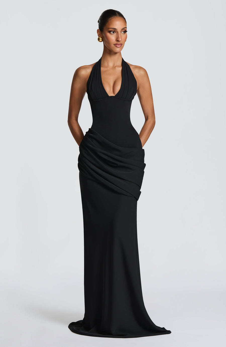 Salma | Silk Formal Gown