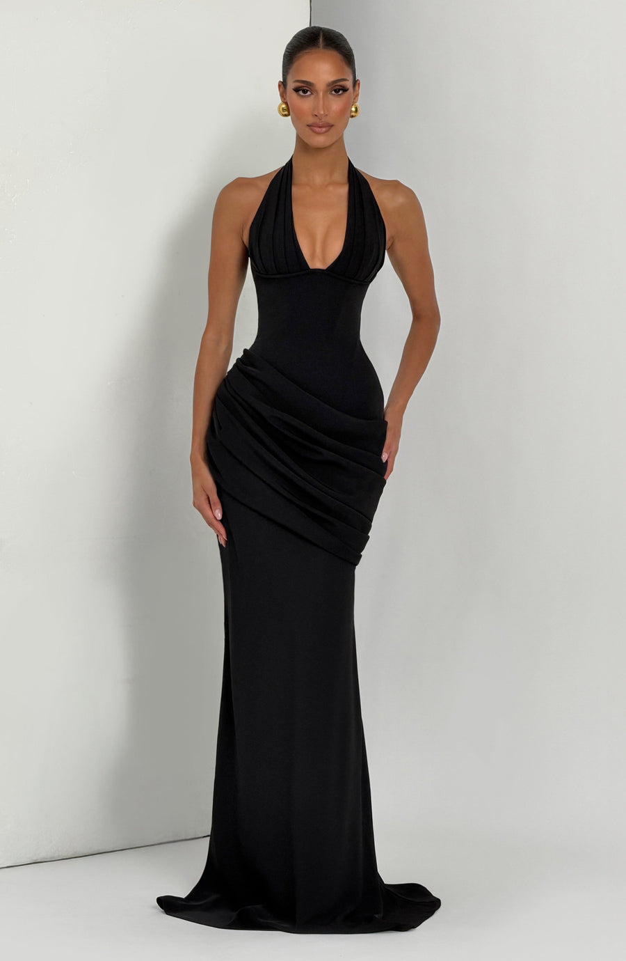 Salma | Silk Formal Gown