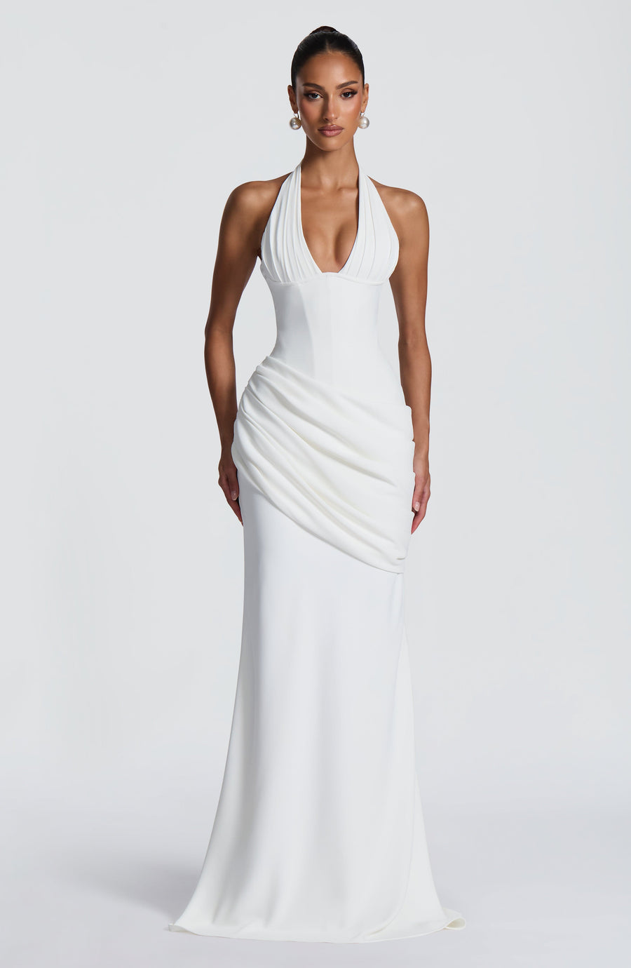 Salma | Silk Formal Gown
