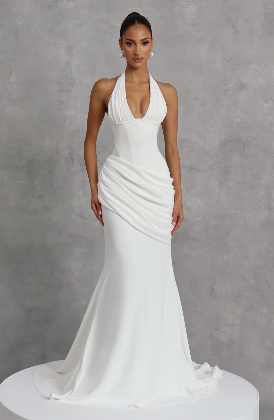 Salma | Silk Formal Gown