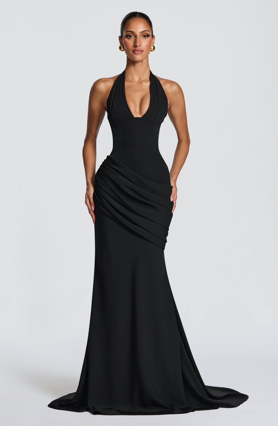 Salma | Silk Formal Gown