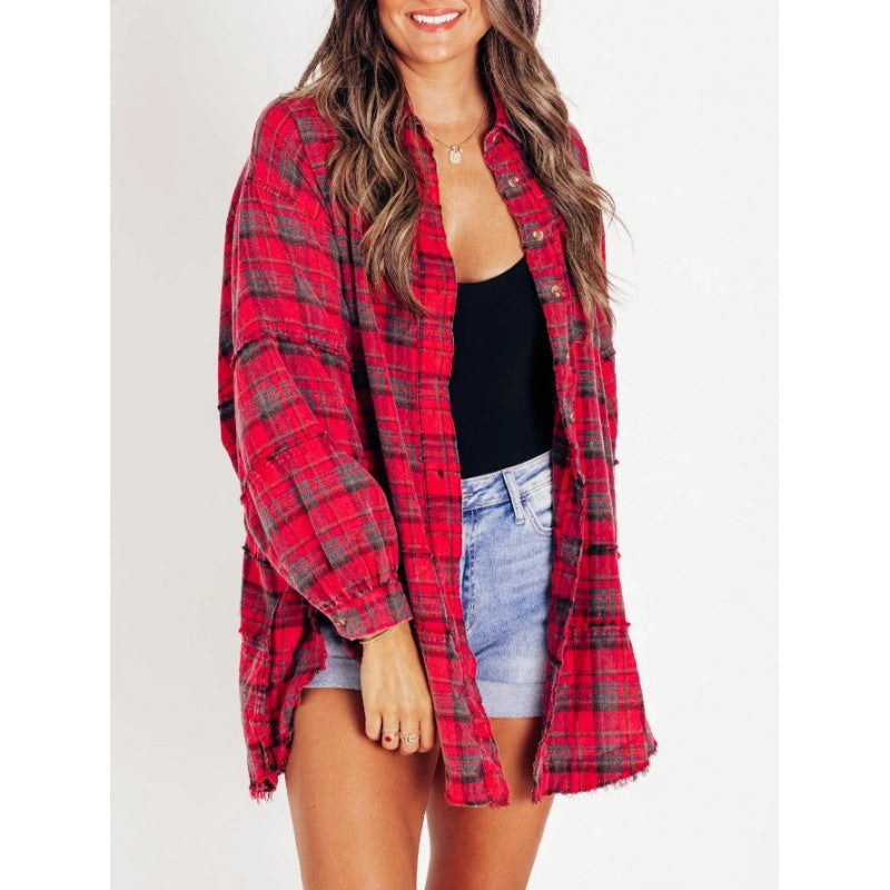 Salome Casual Jacket in Red
