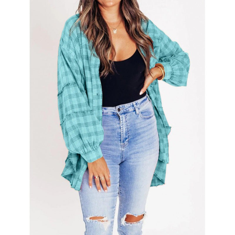 Salome Casual Jacket in Sky Blue