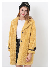Salome Coat in Yellow