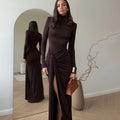 Salome Dress with Side Split