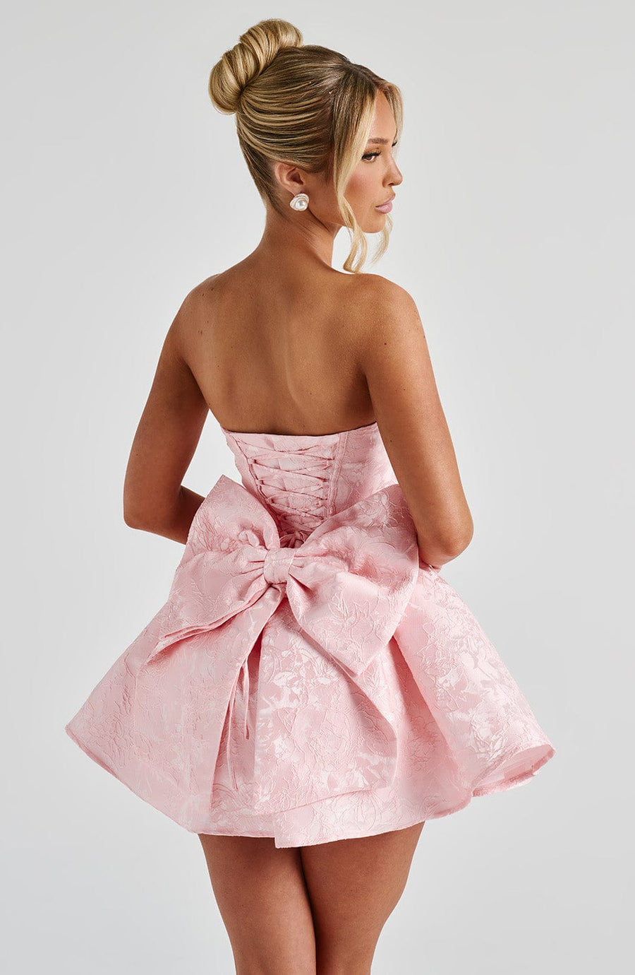 Jorja Mini Dress – Blush