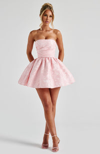 Jorja Mini Dress – Blush
