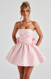 Jorja Mini Dress – Blush
