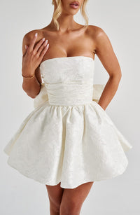 Jorja Mini Dress – Ivory