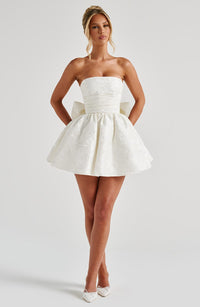 Jorja Mini Dress – Ivory