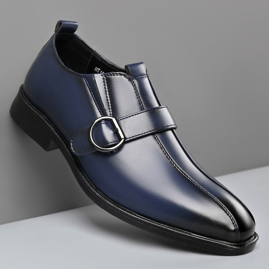 Salvatore Monk Strap Slip On in Royal Blue