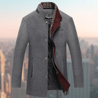 Sander Coat in Grey
