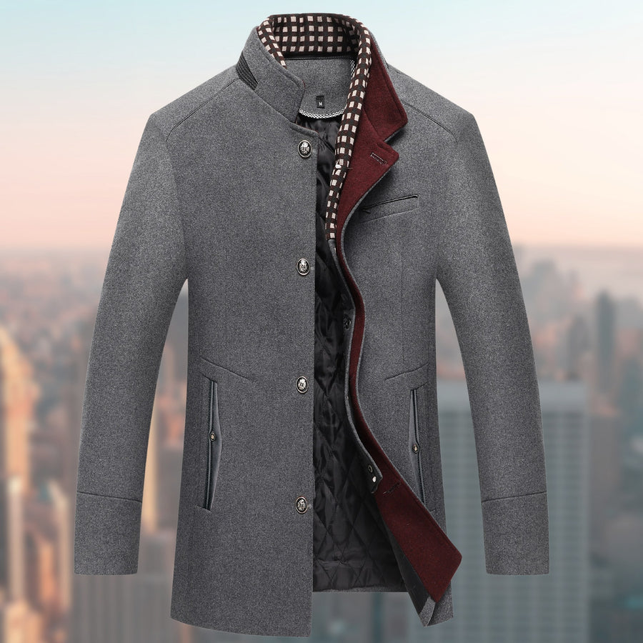 Sander Coat in Grey