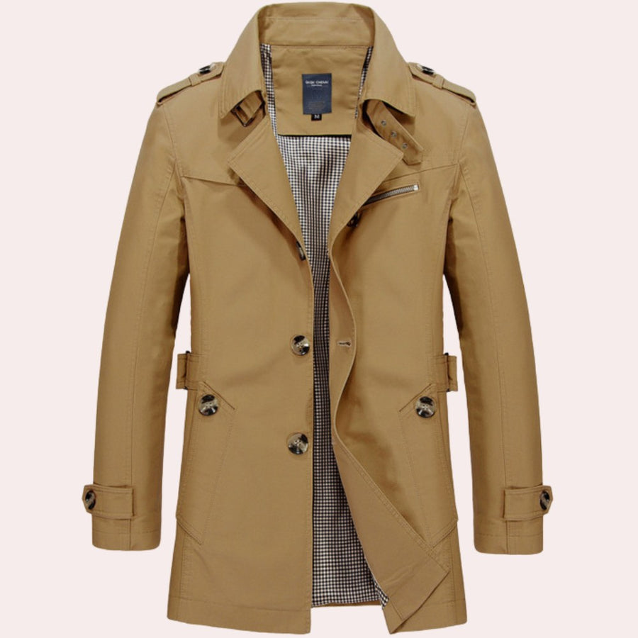 Sander Elegant Jacket in Khaki