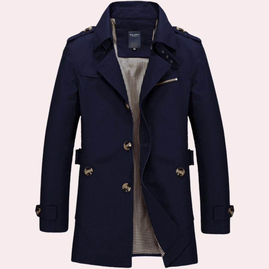 Sander Elegant Jacket in Navy