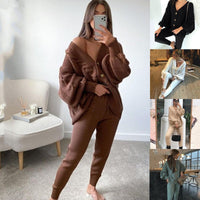 Sandrine Knit Cardigan with V-Neck