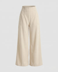 Sarai Linen Trousers in Apricot