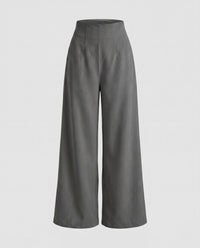 Sarai Linen Trousers in Grey